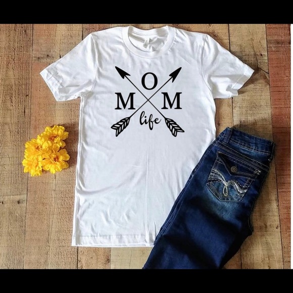 Bella Canvas Tops - Mom shirt new ! Total customization available